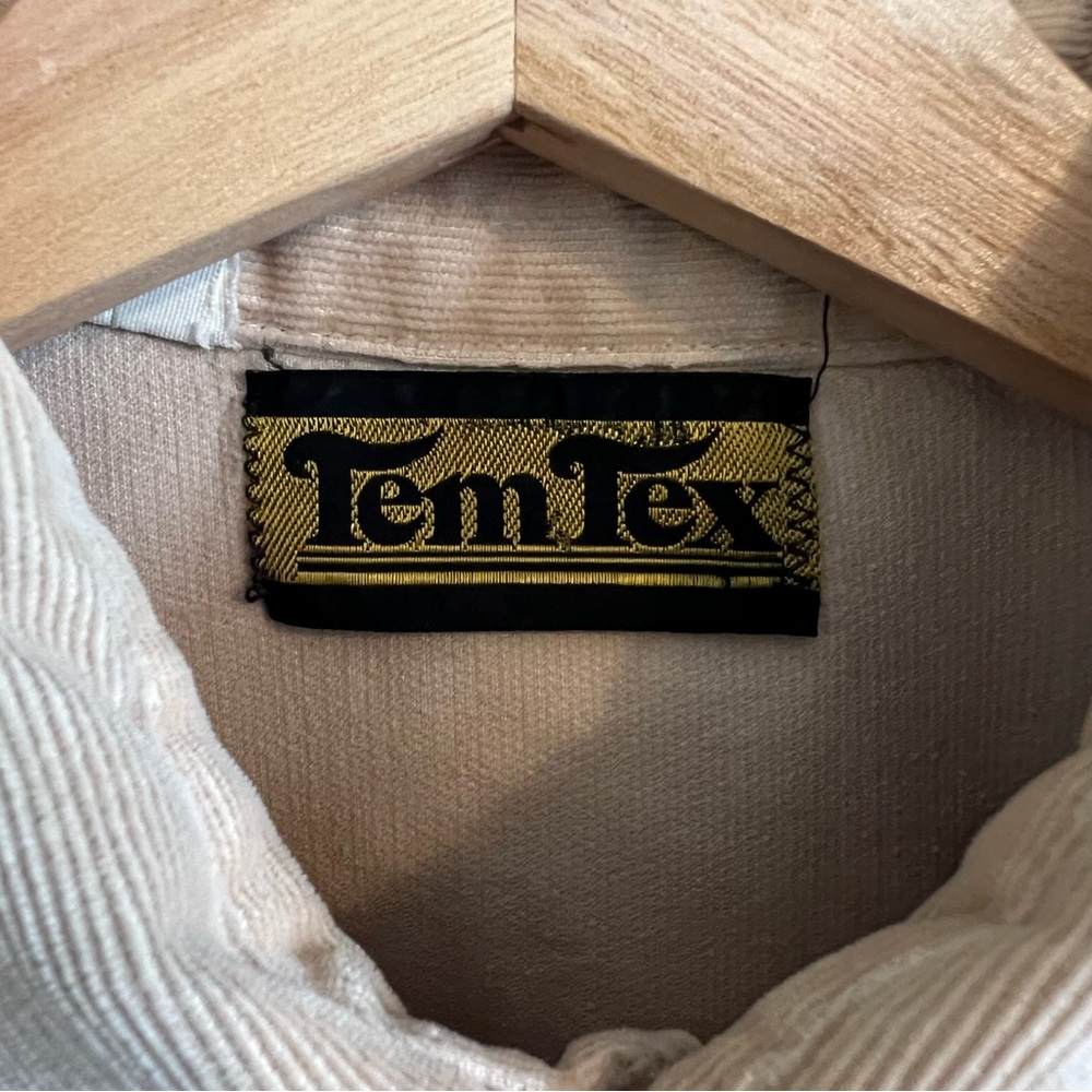 Vintage TemTex Corduroy Pearl Snap Button Up - Picture 14 of 16